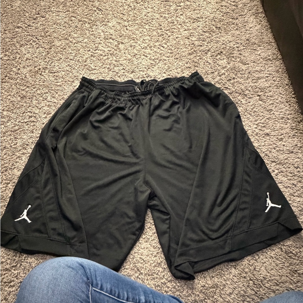Jordan Men's Black Sports Shorts